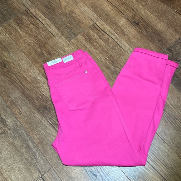Jean Slim Rose Hot Pink Pour Fille Taille 14 - Marque SO, Comme Neuf